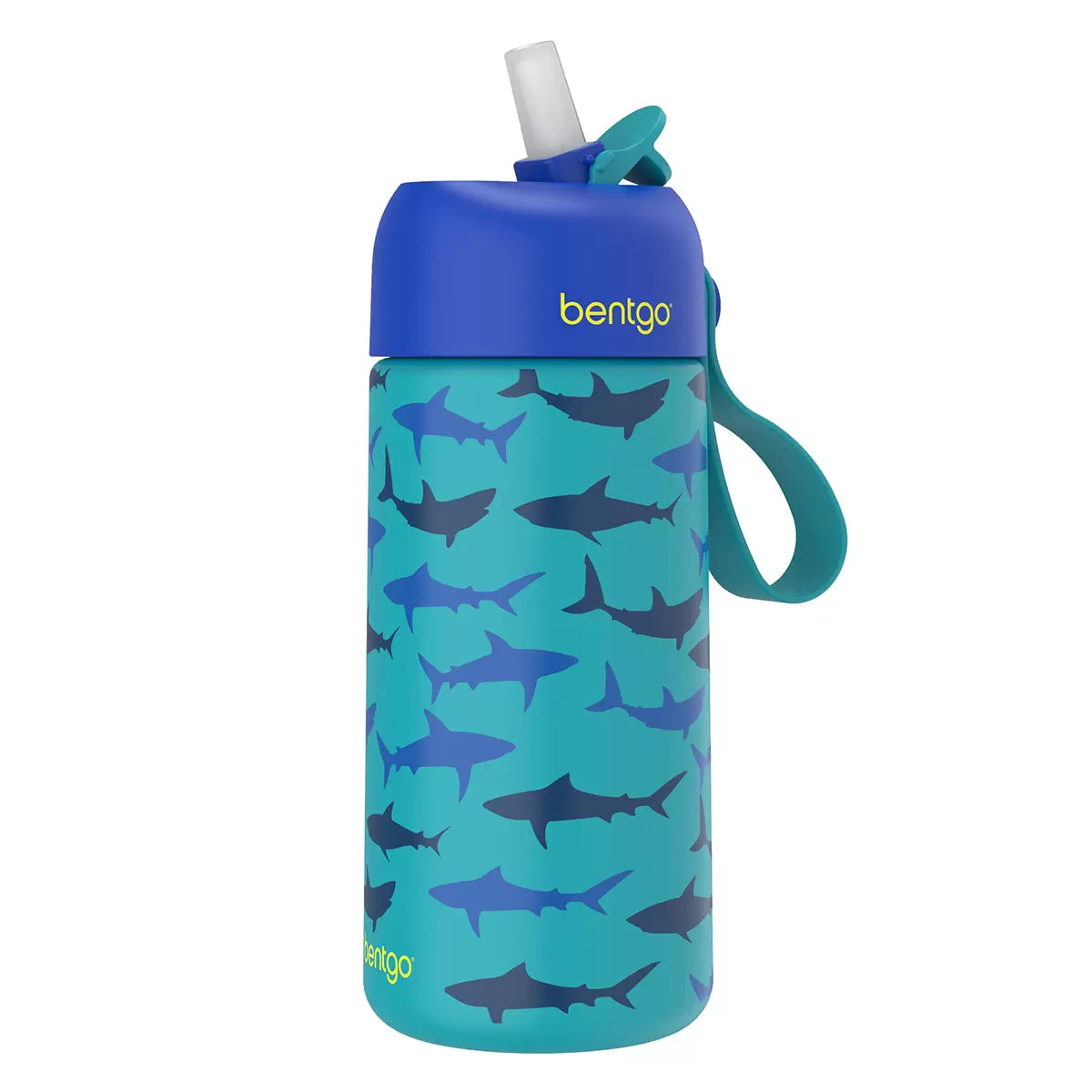 Bentgo - Kids Water Bottle Twin Pack 450 ml - Shark/Rockets