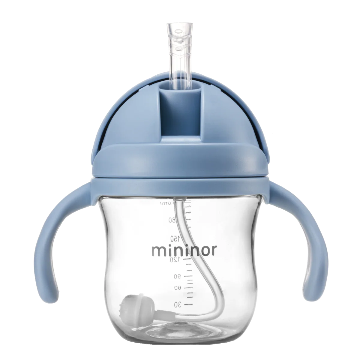 Straw cup 220ml - Nordik Sky blue