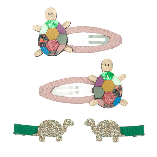 Tortoise Clic Clac Hair Clips