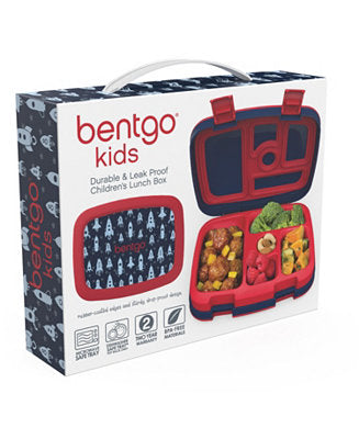 Kids Prints 5 Compartment Lunchbox - Rocket
