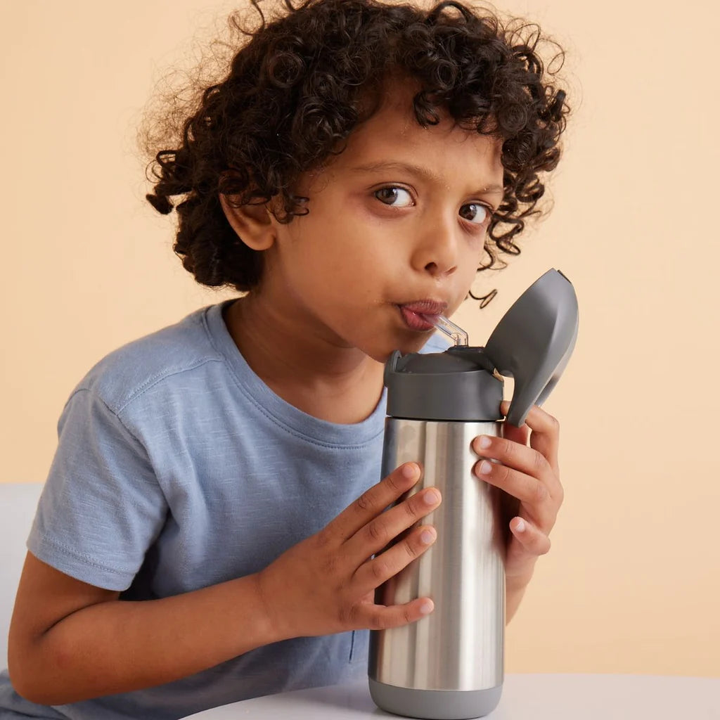500mL insulated drink bottle - graphite