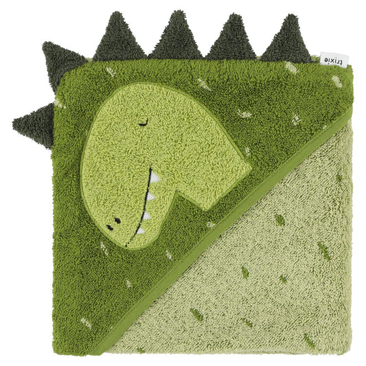 Hooded towel 75x75cm - Mr. Dino