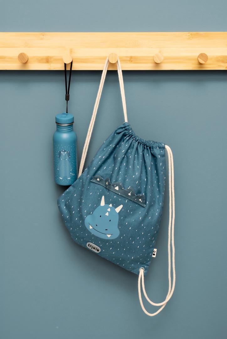 Trixie - Drawstring bag - Mr. Triceratops