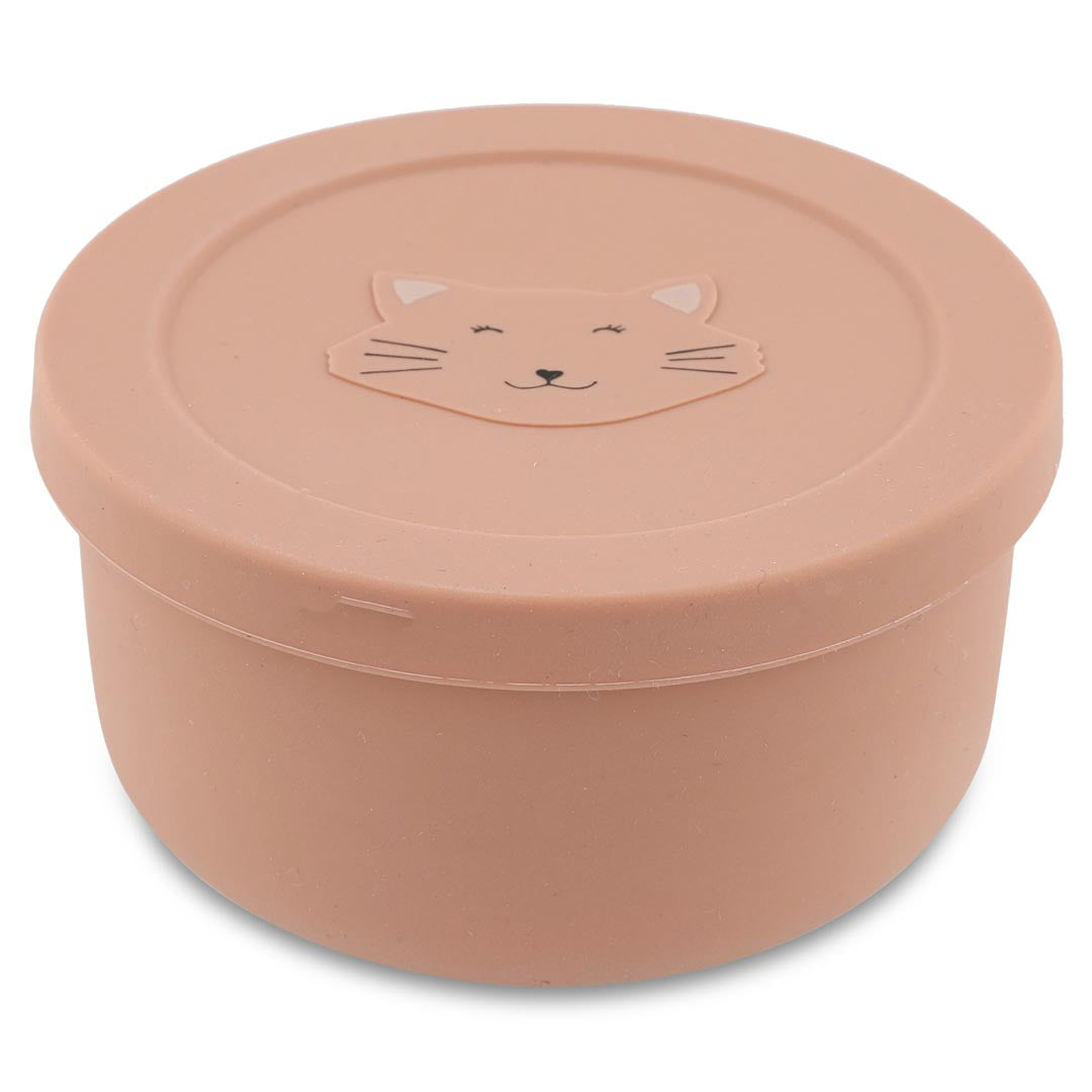Snack Pot With Lid- Mrs. Cat