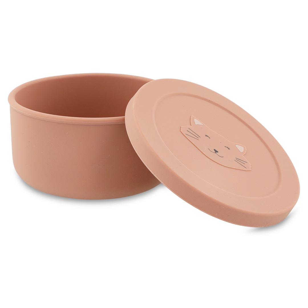 Snack Pot With Lid- Mrs. Cat