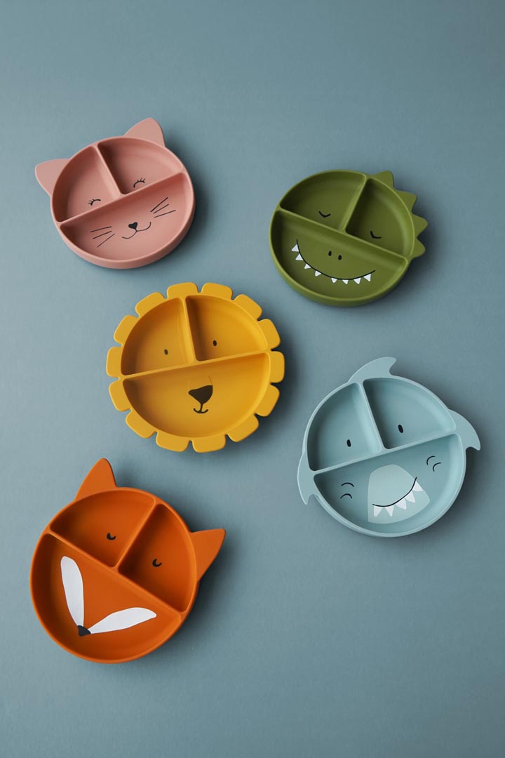 Silicone divided suction plate - Mr. Shark