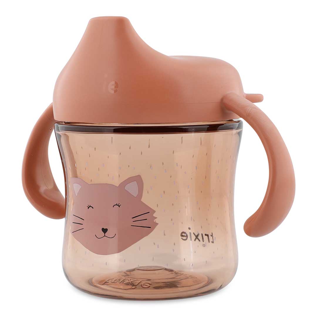Sippy cup with handles - Mrs. Cat