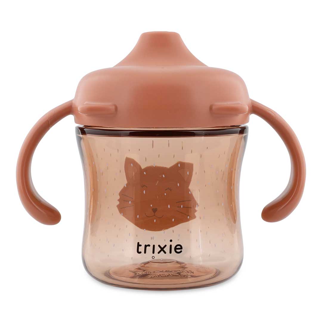 Sippy cup with handles - Mrs. Cat