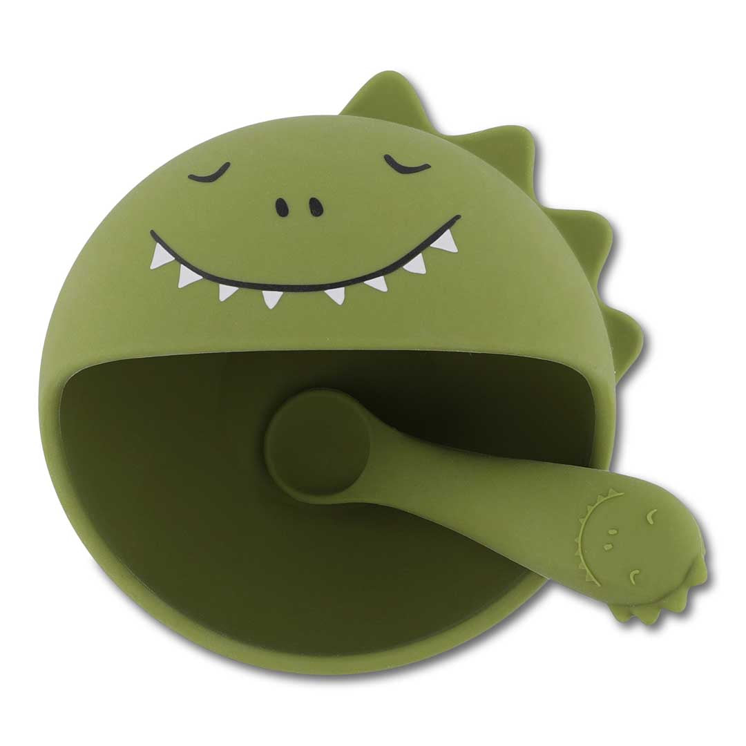 First baby meal set - Mr. Dino