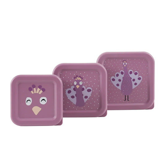 Snack box nesting - 3pcs - Mrs. Peacock