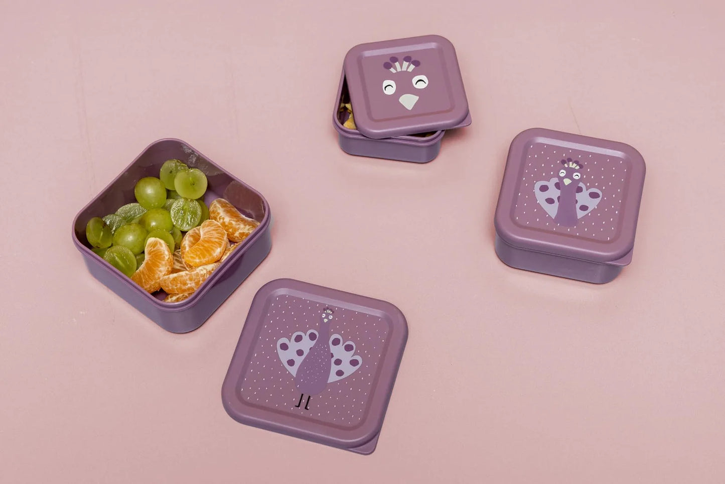 Snack box nesting - 3pcs - Mrs. Peacock