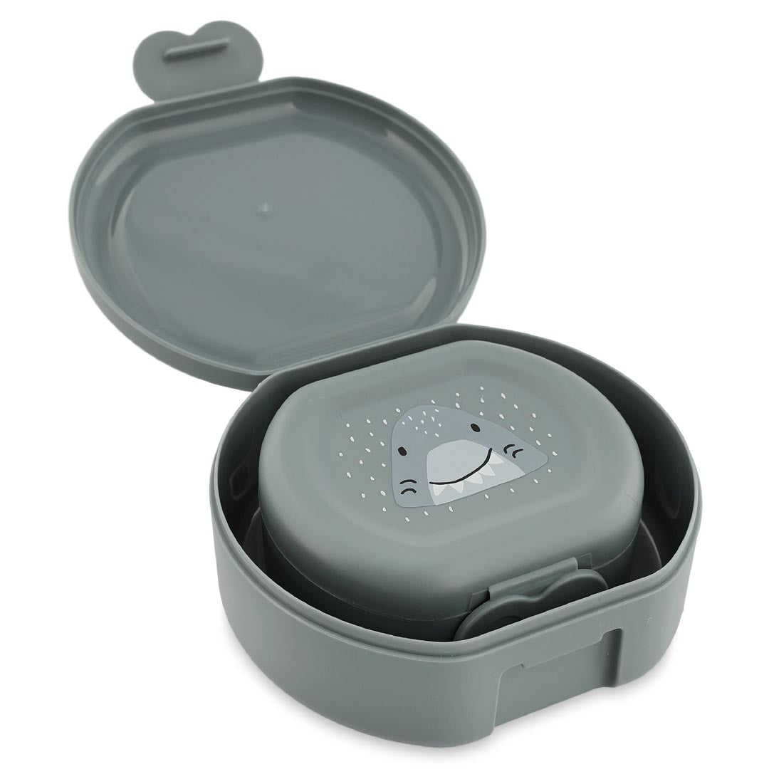 Snack box with clip - 2pcs - Mr. Shark