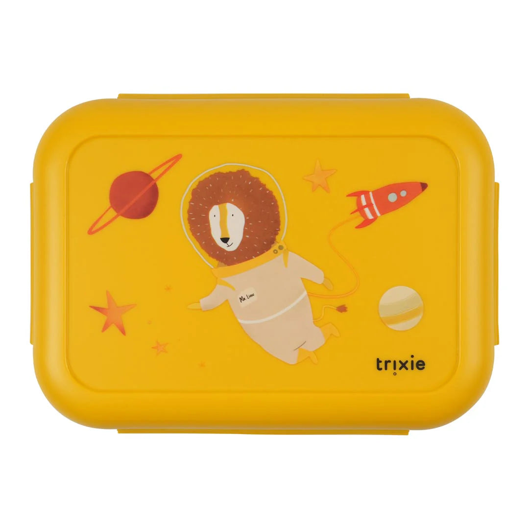 Lunch box with clips - Spaceman Mr. Lion