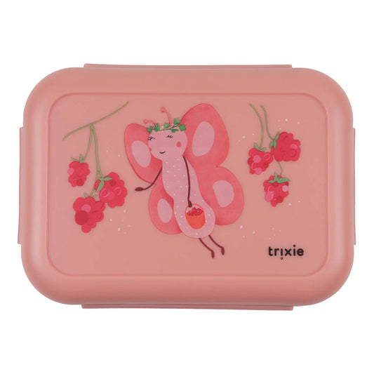 Lunch box with clips - Fruit fairy Mrs. Butterfly