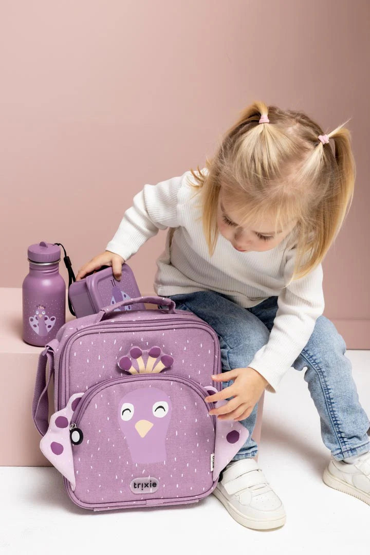 Insulated lunch bag - Mrs. Peacock