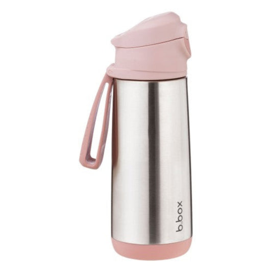 B.Box Insulated  Spout Drink Bottle-Blush Crush 500Ml