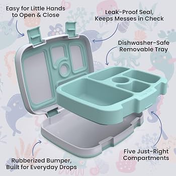 Kids Prints 5 Compartment Lunchbox - Sea Life