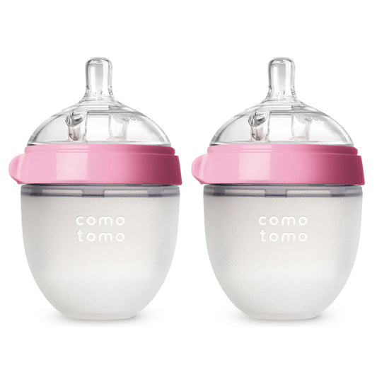 Baby Bottle Pink Double - 150ml