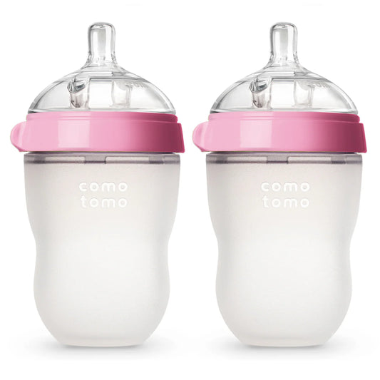 Baby Bottle Pink  Double - 250ml