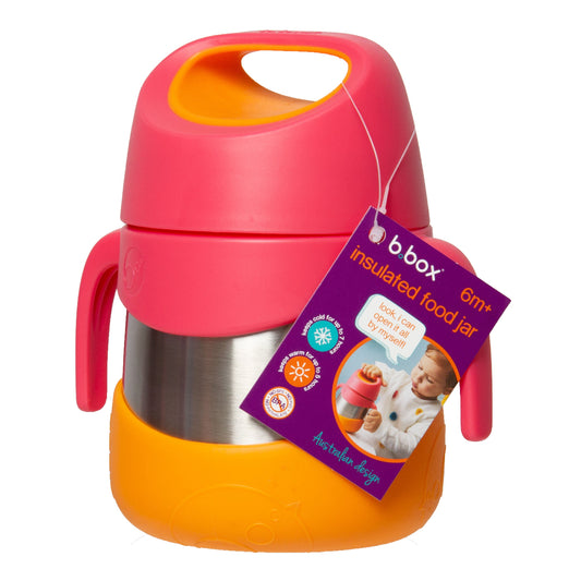 B.Box Insulated Food Jar Strawberry Shake
