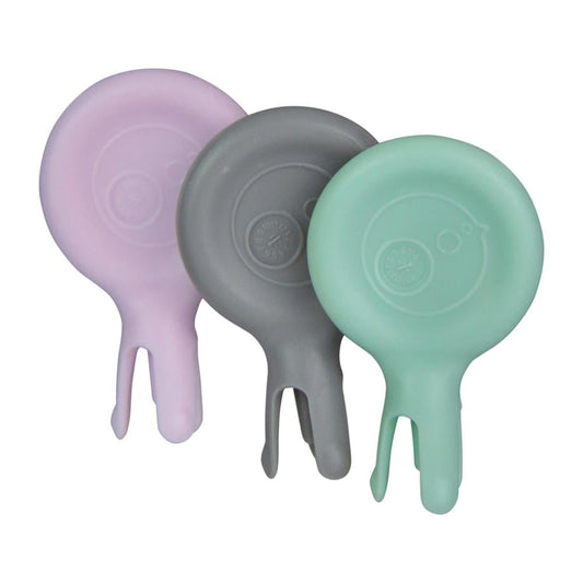 B.Box Mini Fork 3Pk - Pastel Sage/Silver/Pink