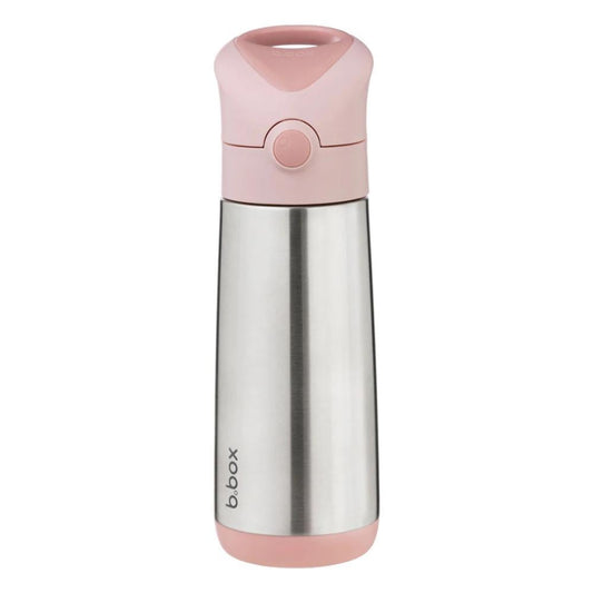 B.Box Insulated Drink Bottle-Blush Crush 500Ml