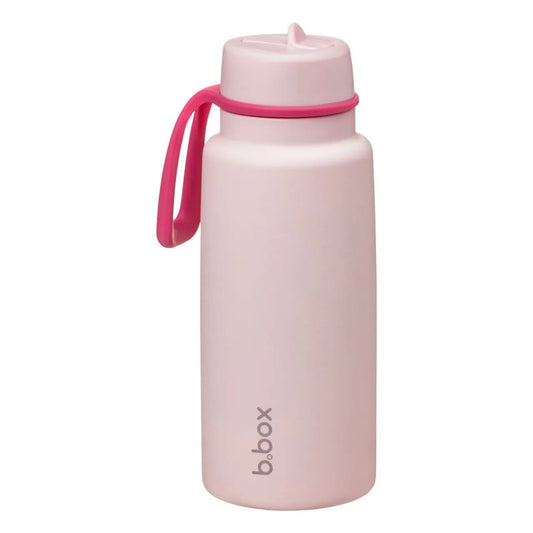 B.Box Insulated Flip Top Bottle-Pink Paradise 1L