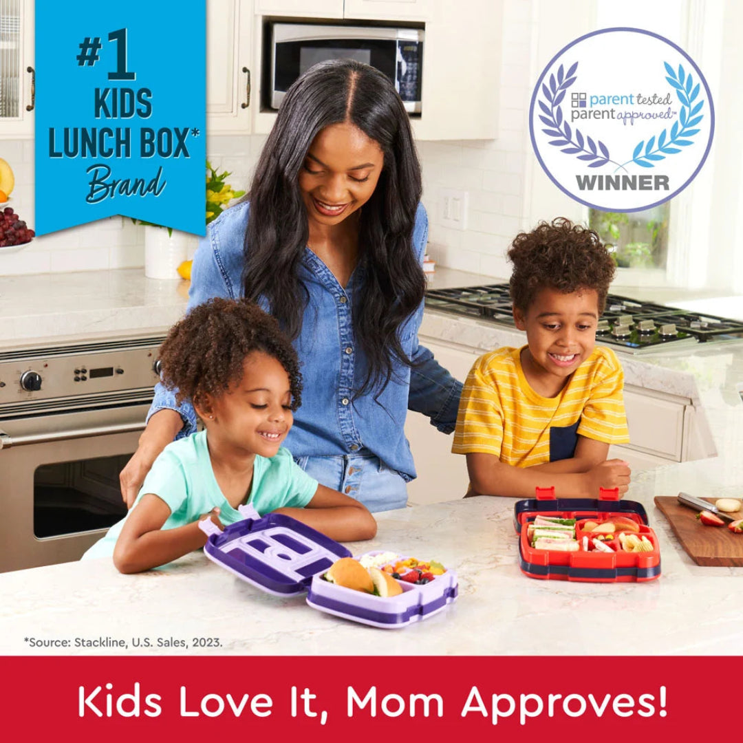 Kids Prints 5 Compartment Lunchbox - Rocket