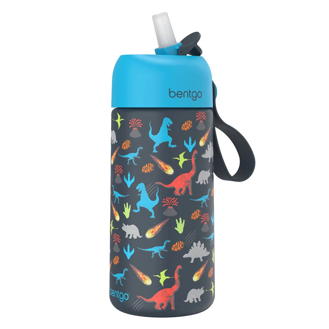 Stainless Steel Insulated Water Bottle - Dino