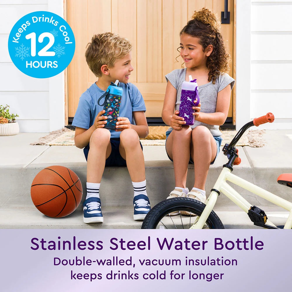 Stainless Steel Insulated Water Bottle - Unicorn