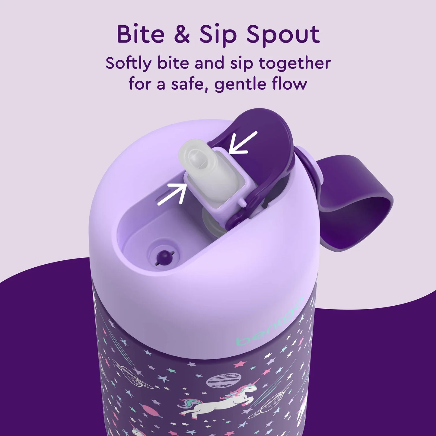 Stainless Steel Insulated Water Bottle - Unicorn