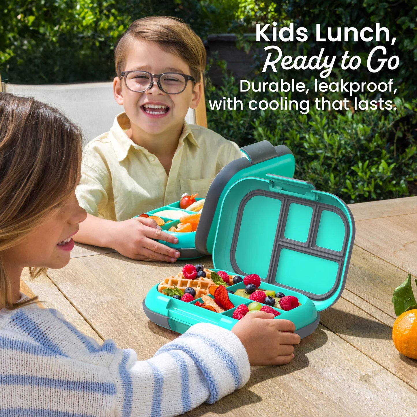 Chill Kids Lunch Box - Electric Aqua