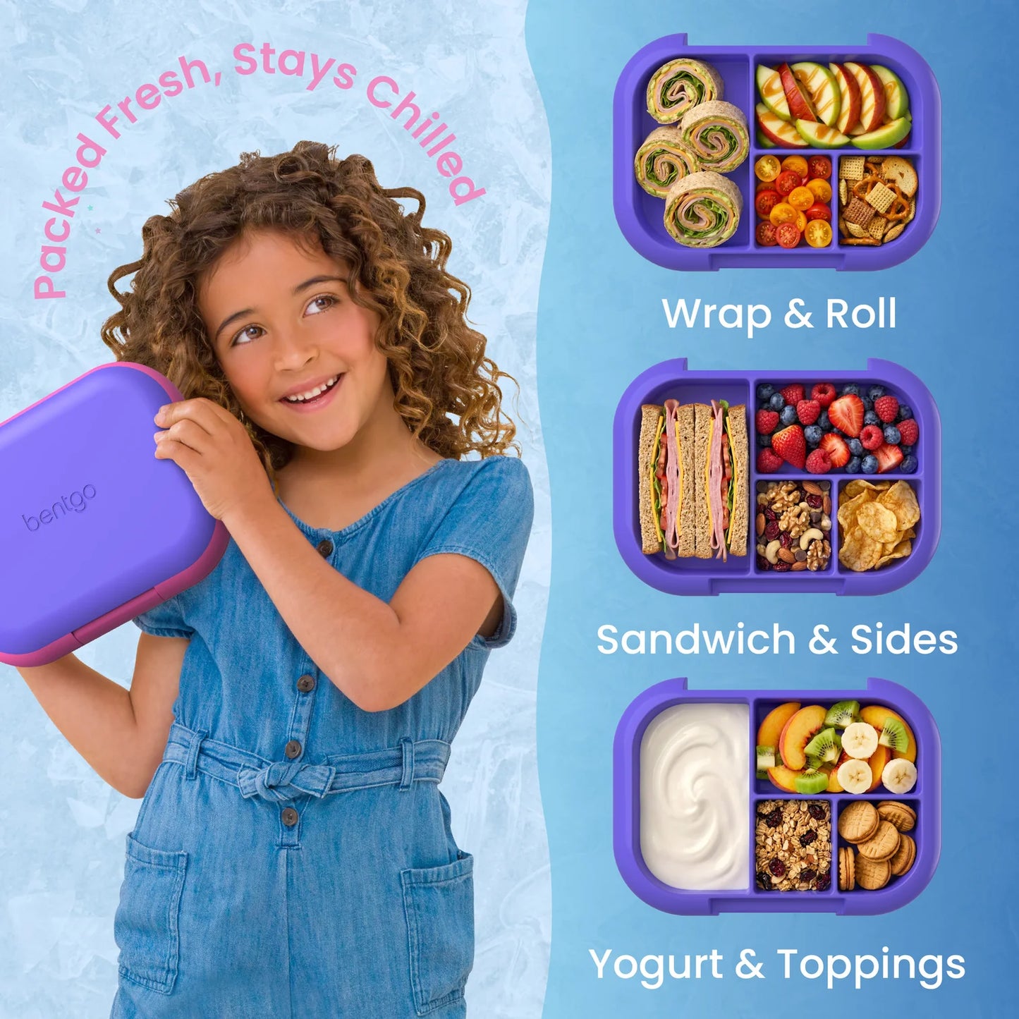 Chill Kids Lunch Box - Electric Violet