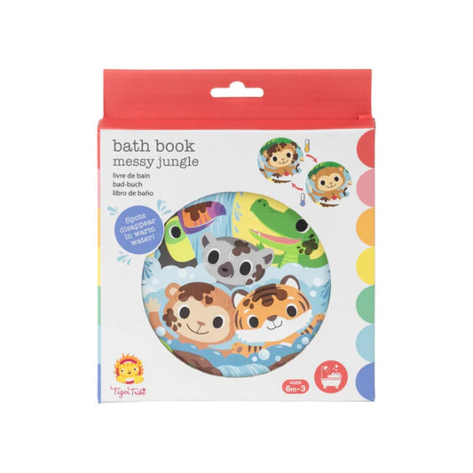 Tiger Tribe  Bath Book - Messy Jungle