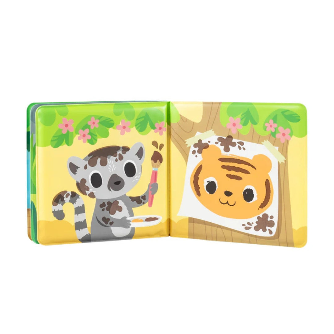 Tiger Tribe  Bath Book - Messy Jungle