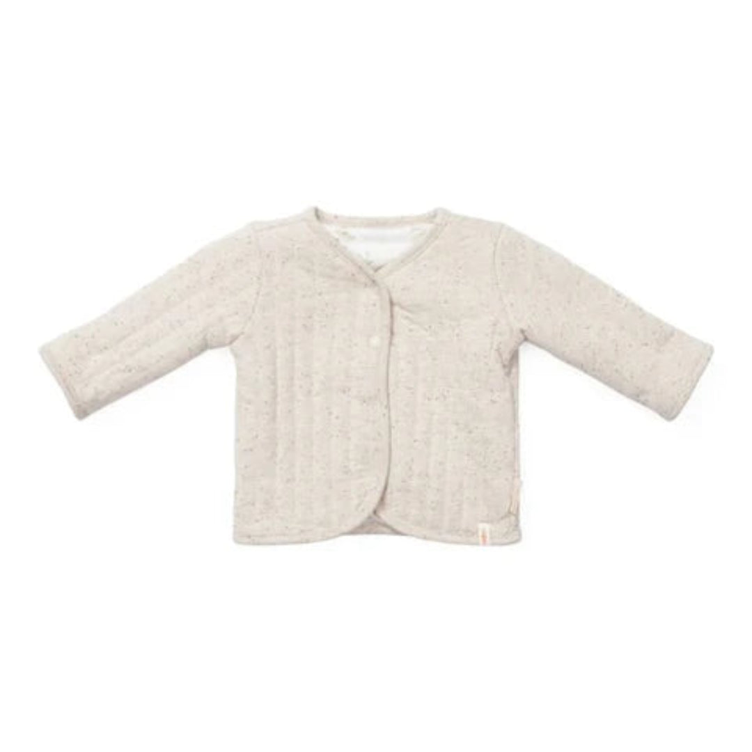 Little Dutch Reversible Cardigan - Baby Bunny / Sand - 6-9 Months × 1