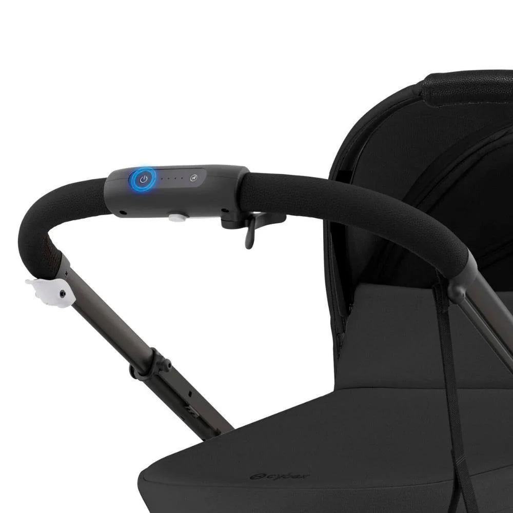 E-Gazelle S stroller -Moon Black -Electric Assisted
