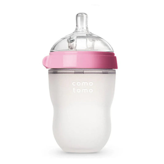 Comotomo 250ml Pink Baby Bottle Single