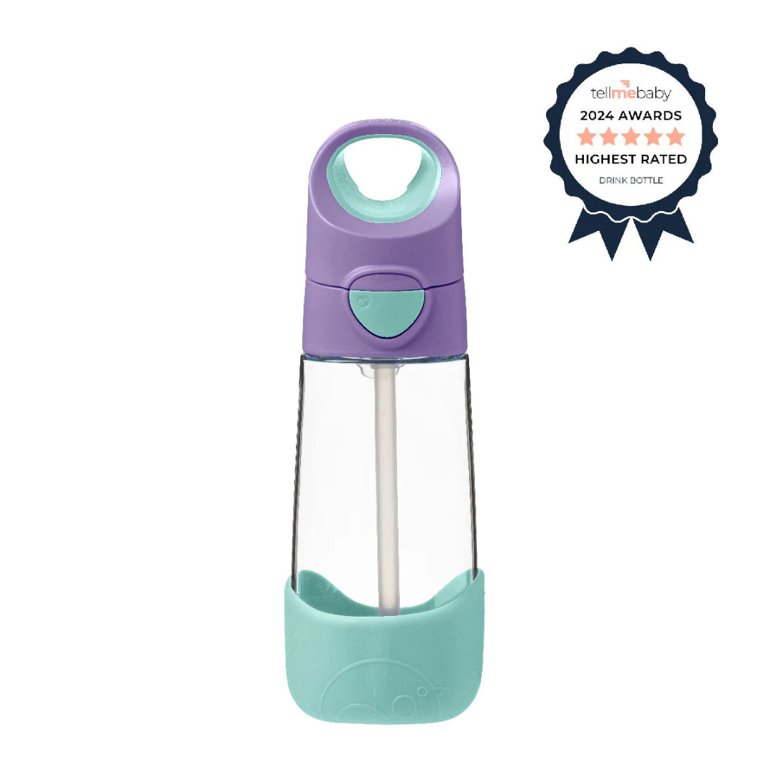 B.Box Tritan Drink Bottle-Lilac Pop 450Ml