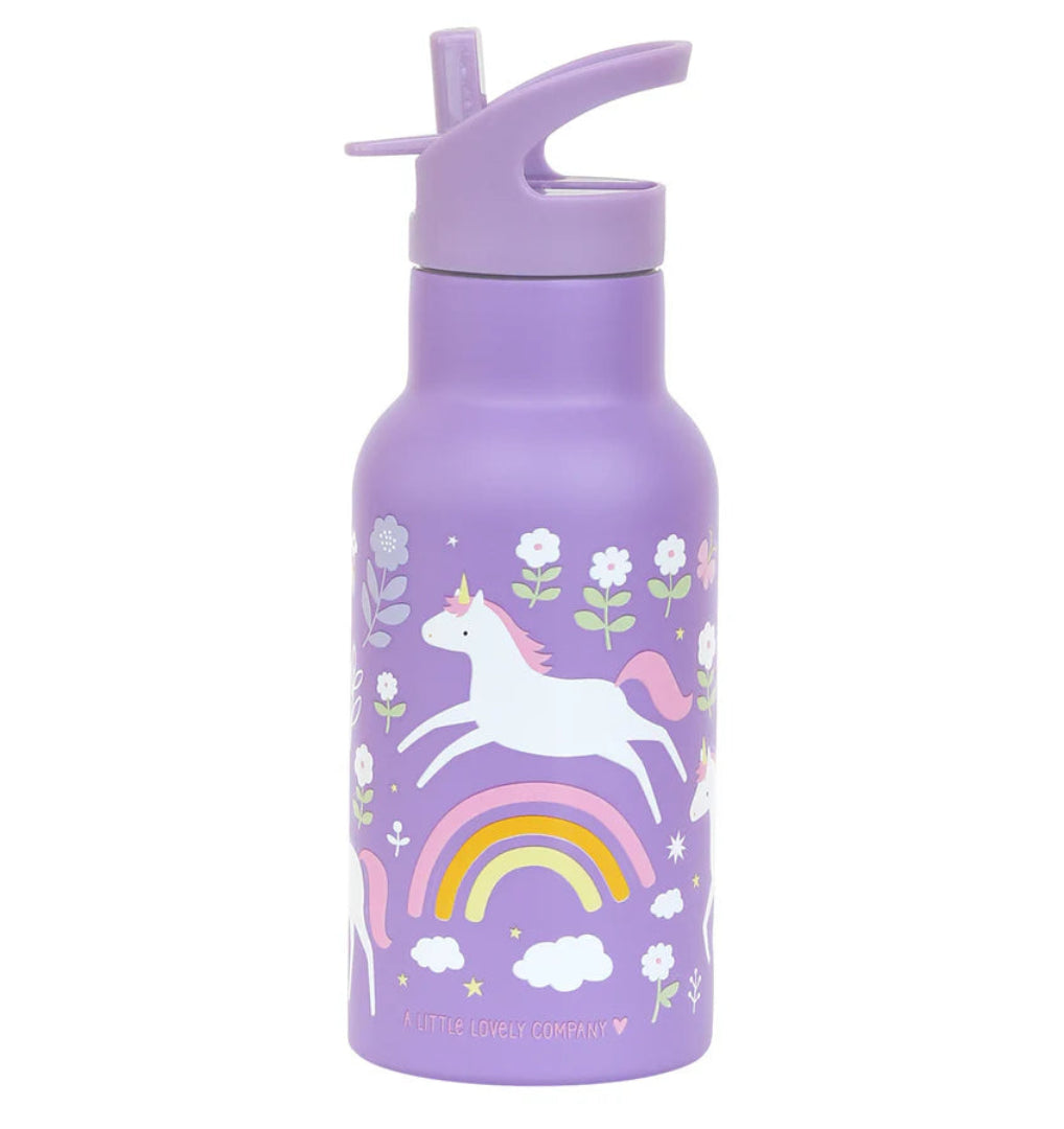 Stainless Steel Drink Bottle: Unicorn