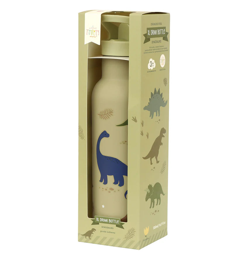 Stainless Steel Drink Bottle Dinosaurs 500 ml