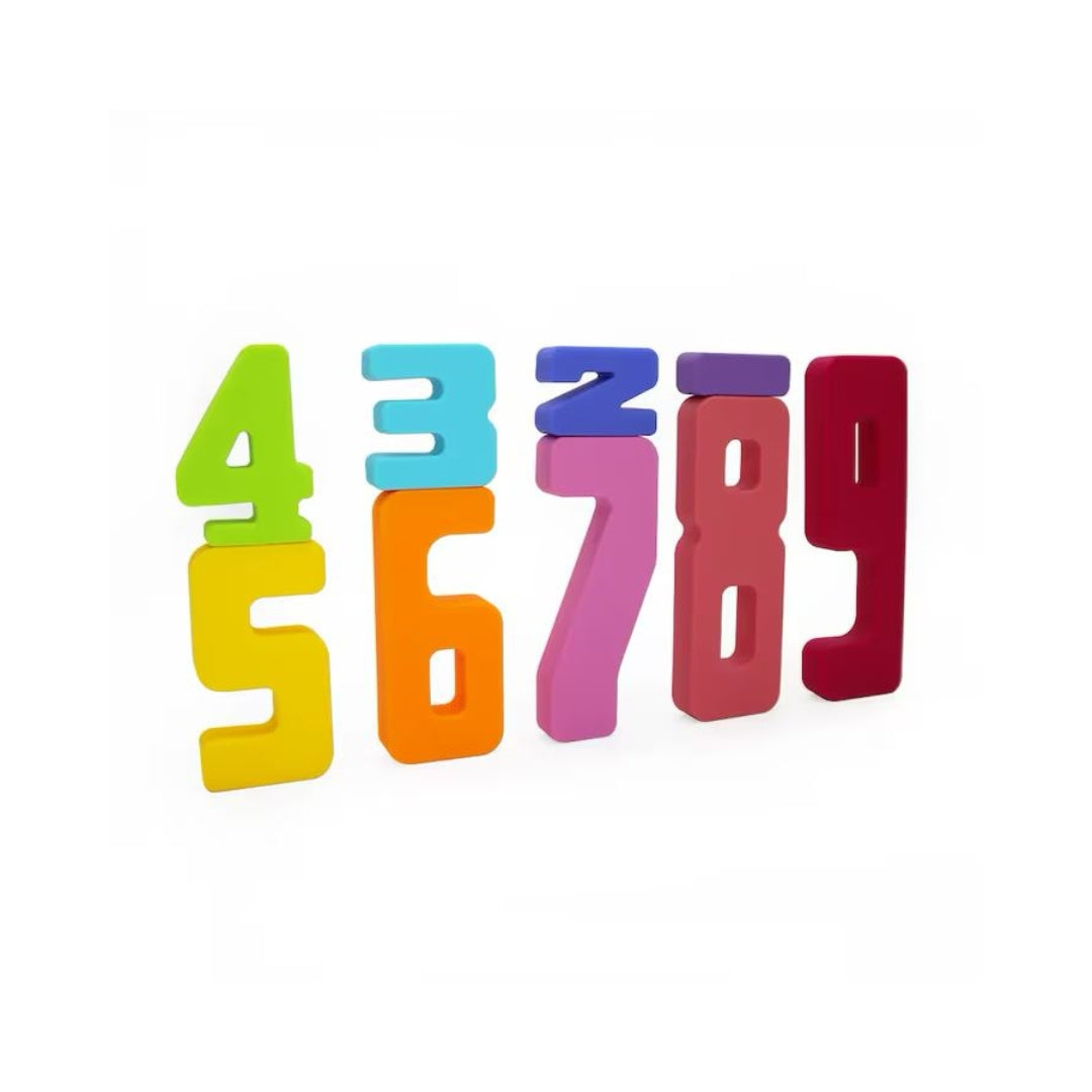 Squishy, Smart & Fun! Silicone Number Set for Little Learners