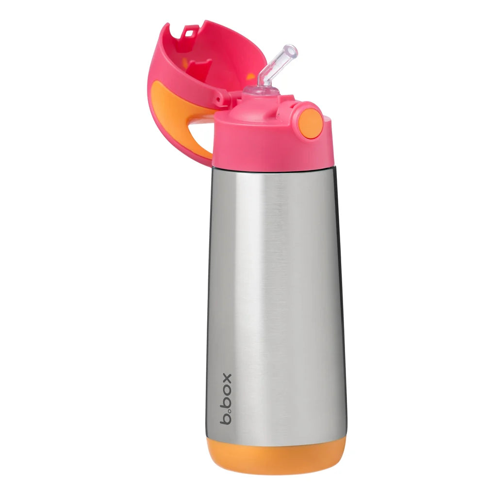 500mL insulated drink bottle - strawberry shake