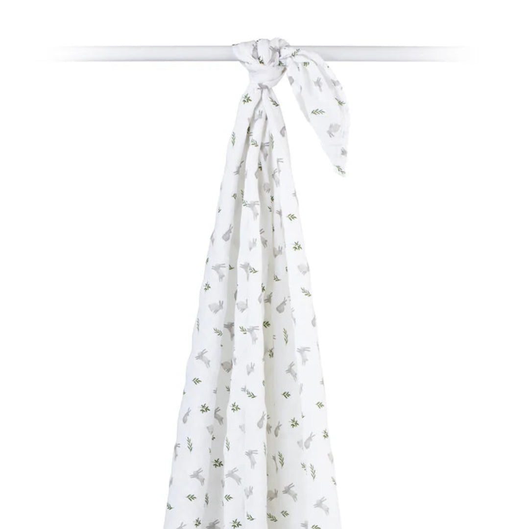 Cotton Muslin Swaddle-Bunnies