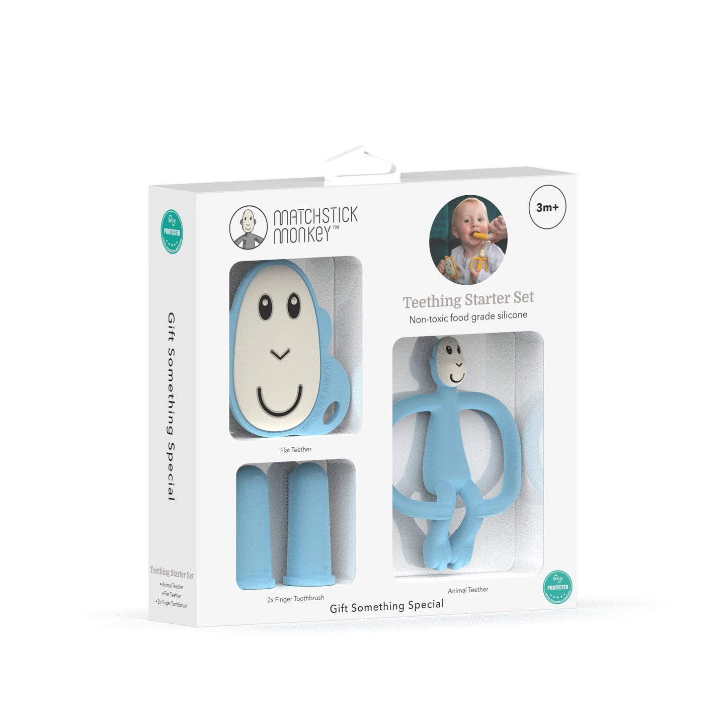 Light Blue  Teething Starter Set
