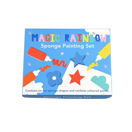 Rex London Magic Rainbow Sponge Painting Set