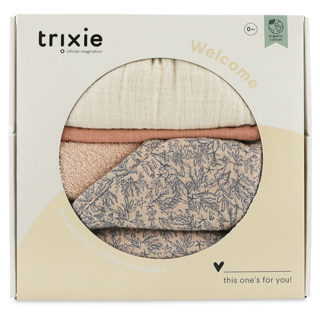 Newborn Gift Box L - Lovely Leaves