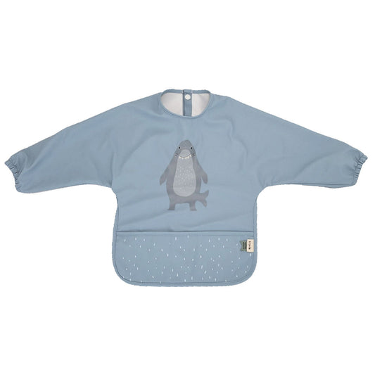 Waterproof long sleeve bib - Mr. Shark