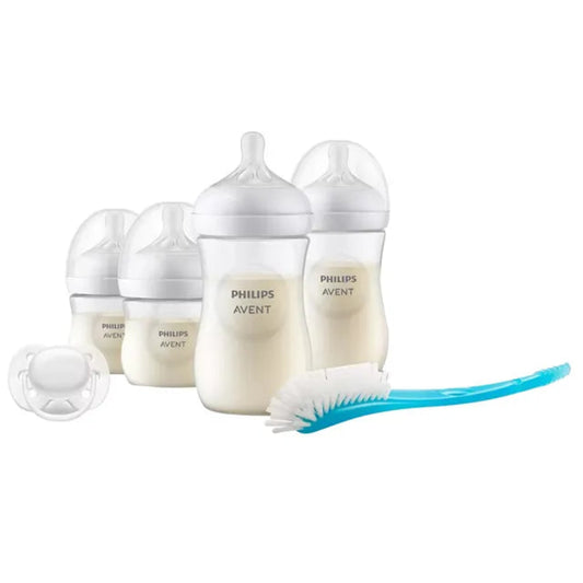 Philips Avent - Natural 3.0 Feeding Newborn Starter Set - Clear