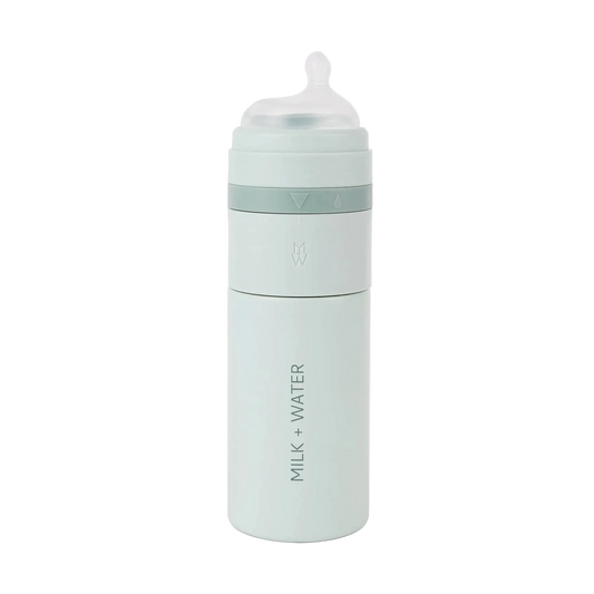 All-In-One Baby Bottle - 9oz Fast Flow Olive Green